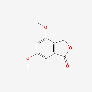 4,6-Dimethoxyisobenzofuran-1(3H)-one chemical structure (CAS 58545-97-4)