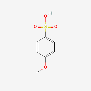 4-Methoxybenzenesulfonic acid chemical structure (CAS 5857-42-1)