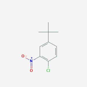 4-(tert-Butyl)-1-chloro-2-nitrobenzene chemical structure (CAS 58574-05-3)