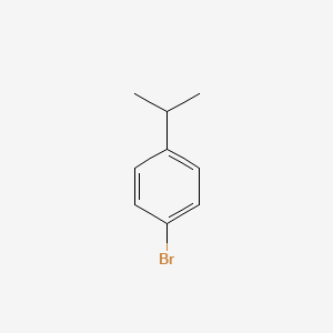 1-Bromo-4-isopropylbenzene chemical structure (CAS 586-61-8)