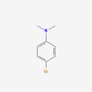 4-Bromo-N,N-dimethylaniline chemical structure (CAS 586-77-6)