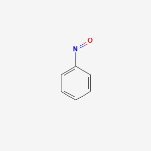 Nitrosobenzene chemical structure (CAS 586-96-9)