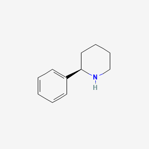 (R)-2-Phenylpiperidine chemical structure (CAS 58613-54-0)