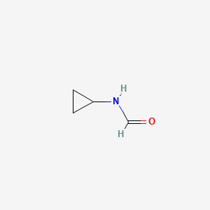 N-Cyclopropylformamide chemical structure (CAS 58644-54-5)