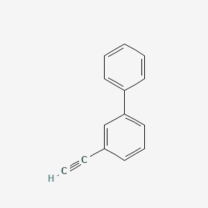 3-Ethynyl-1,1'-biphenyl chemical structure (CAS 58650-11-6)