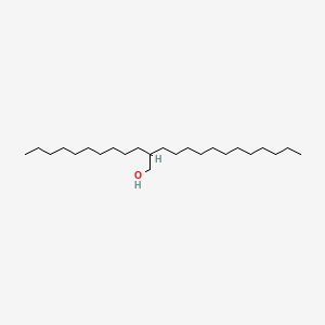 2-Decyltetradecan-1-ol chemical structure (CAS 58670-89-6)