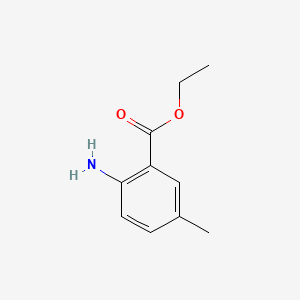Ethyl 2-amino-5-methylbenzoate chemical structure (CAS 58677-05-7)