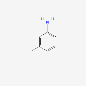 3-Ethylaniline chemical structure (CAS 587-02-0)