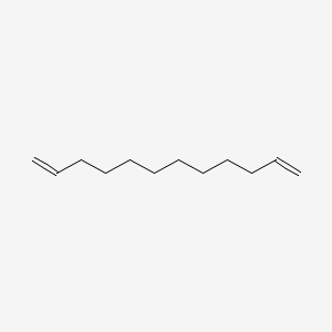 1,11-Dodecadiene chemical structure (CAS 5876-87-9)