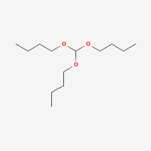 Tributoxymethane chemical structure (CAS 588-43-2)