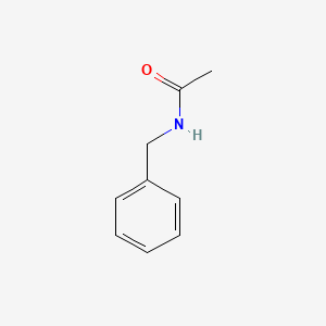 N-Benzylacetamide chemical structure (CAS 588-46-5)