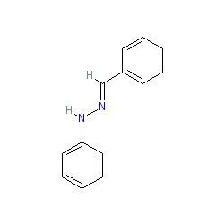 1-Benzylidene-2-phenylhydrazine chemical structure (CAS 588-64-7)