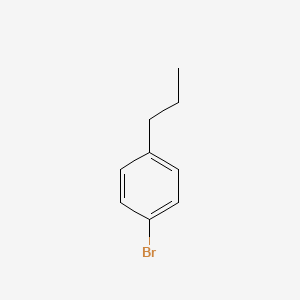 1-Bromo-4-propylbenzene chemical structure (CAS 588-93-2)