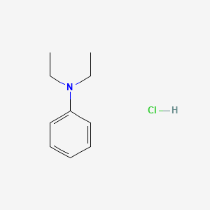 N,n-diethylanilinehydrochloride chemical structure (CAS 5882-45-1)