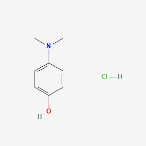 4-(Dimethylamino)phenol hydrochloride chemical structure (CAS 5882-48-4)