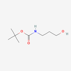 Boc-β-Ala-ol chemical structure (CAS 58885-58-8)