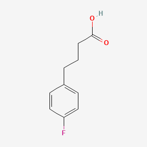 4-(4-Fluorophenyl)butyric Acid chemical structure (CAS 589-06-0)