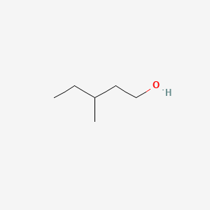 3-Methylpentan-1-ol chemical structure (CAS 589-35-5)