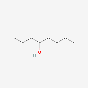 4-Octanol chemical structure (CAS 589-62-8)