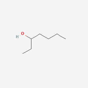 Heptan-3-ol chemical structure (CAS 589-82-2)