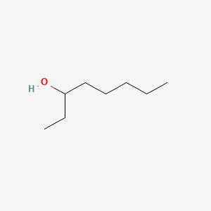 3-Octanol chemical structure (CAS 589-98-0)