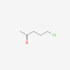 5-Chloropentan-2-one chemical structure (CAS 5891-21-4)