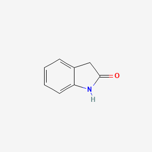 Indolin-2-one chemical structure (CAS 59-48-3)