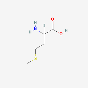 2-Amino-4-(methylthio)butanoic acid chemical structure (CAS 59-51-8)