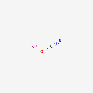 Potassium cyanate chemical structure (CAS 590-28-3)