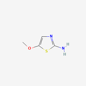 5-Methoxythiazol-2-amine chemical structure (CAS 59019-85-1)
