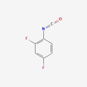 2,4-Difluorophenylisocyanate chemical structure (CAS 59025-55-7)