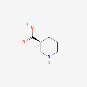 (S)-Piperidine-3-carboxylic acid chemical structure (CAS 59045-82-8)