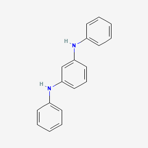 N1,N3-Diphenylbenzene-1,3-diamine chemical structure (CAS 5905-36-2)