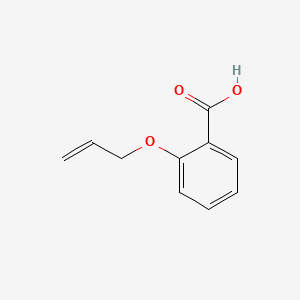 2-(Allyloxy)benzoic acid chemical structure (CAS 59086-52-1)