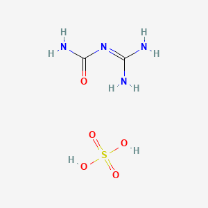 Guanylurea sulfate chemical structure (CAS 591-01-5)