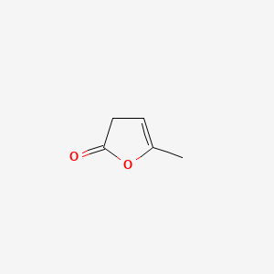 5-Methylfuran-2(3H)-one chemical structure (CAS 591-12-8)