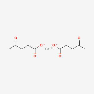 Calcium 4-oxopentanoate chemical structure (CAS 591-64-0)