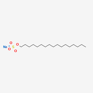 Sodium heptadecyl sulfate chemical structure (CAS 5910-79-2)