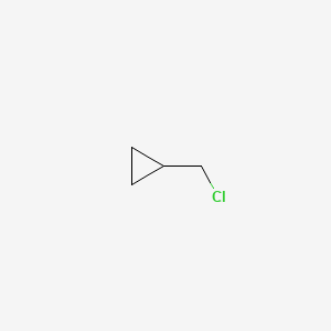 (Chloromethyl)cyclopropane chemical structure (CAS 5911-08-0)