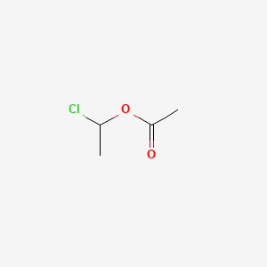 1-Chloroethyl acetate chemical structure (CAS 5912-58-3)
