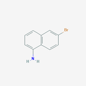 6-Bromonaphthalen-1-amine chemical structure (CAS 591253-73-5)