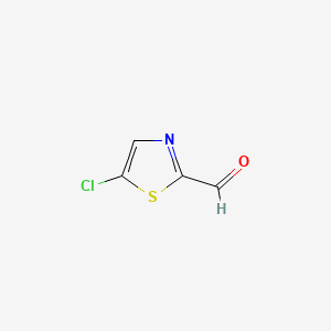 5-Chlorothiazole-2-carbaldehyde chemical structure (CAS 59129-52-1)