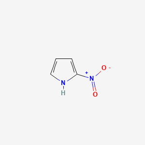 2-Nitro-1H-pyrrole chemical structure (CAS 5919-26-6)