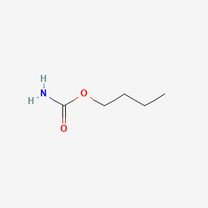 Butyl carbamate chemical structure (CAS 592-35-8)