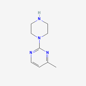 4-Methyl-2-(1-piperazinyl)pyrimidine chemical structure (CAS 59215-36-0)