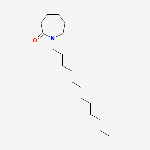 1-Dodecylazepan-2-one chemical structure (CAS 59227-89-3)