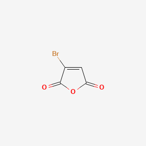 3-Bromofuran-2,5-dione chemical structure (CAS 5926-51-2)