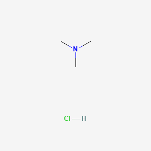 Trimethylamine hydrochloride chemical structure (CAS 593-81-7)