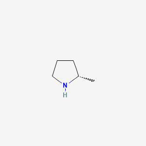 (S)-2-Methylpyrrolidine chemical structure (CAS 59335-84-1)