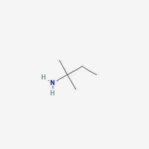 tert-amylamine chemical structure (CAS 594-39-8)